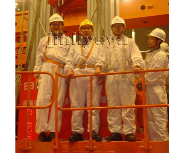 长春中核集团江苏核电有限公司四桅柱铝合金升